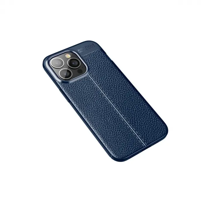 İphone 13 Pro Kılıf Auto Fus Kapak - Lacivert