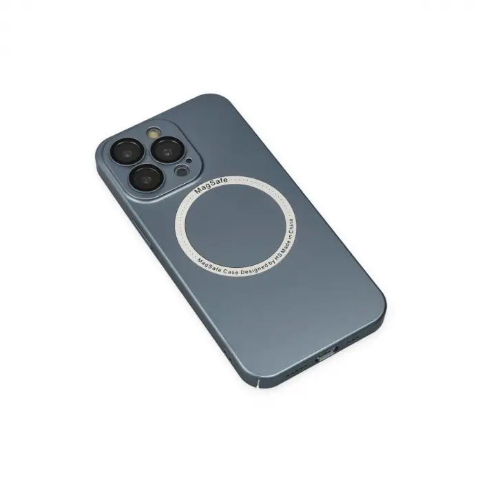 İphone 13 Pro Kılıf Jack Magneticsafe Lens  - Sierra Blue