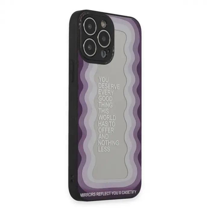 İphone 13 Pro Kılıf Mirror Desenli Kapak - Mirror - 5