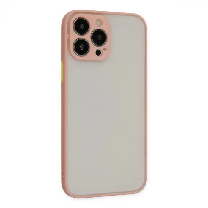 İphone 13 Pro Kılıf Montreal  Kapak - Pembe