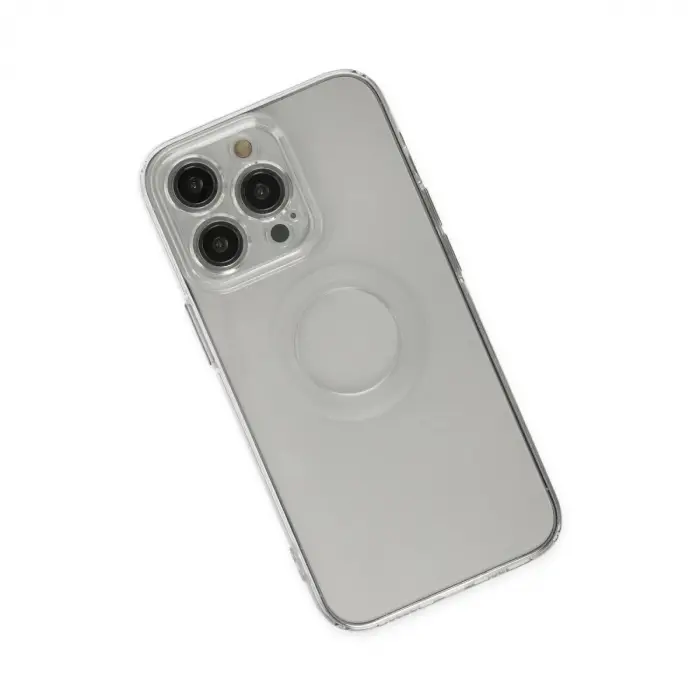 İphone 13 Pro Kılıf Santa Lens  - Şeffaf