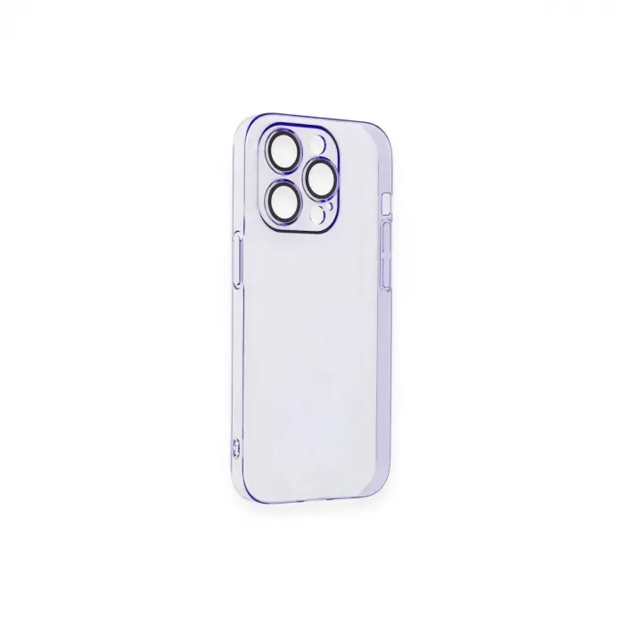İphone 13 Pro Max Kılıf Armada Lensli Kapak - Lila