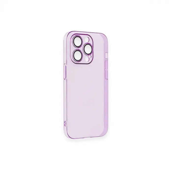 İphone 13 Pro Max Kılıf Armada Lensli Kapak - Mor
