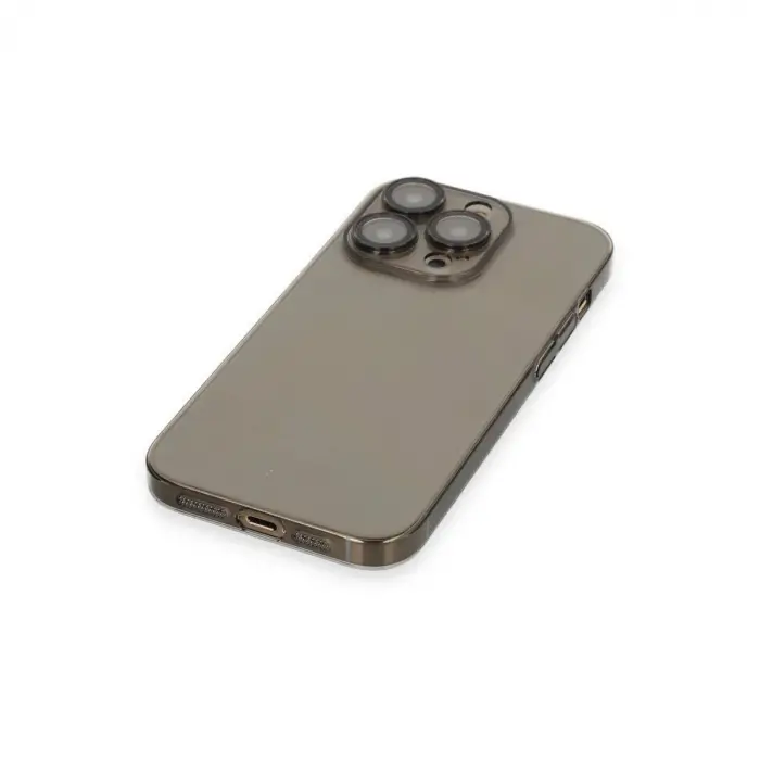 İphone 13 Pro Max Kılıf Armada Lensli Kapak - Siyah