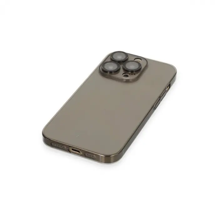 İphone 13 Pro Max Kılıf Armada Lensli Kapak - Siyah