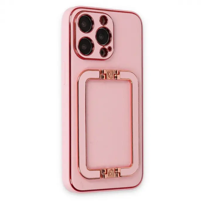 İphone 13 Pro Max Kılıf Co Elit Kapak - Pembe
