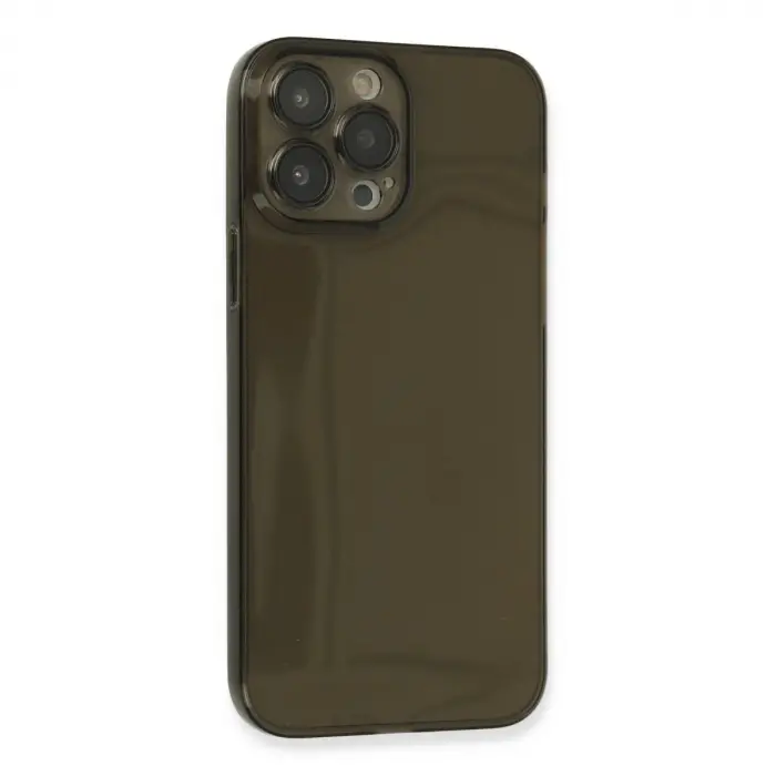 İphone 13 Pro Max Kılıf Fly Lens  - Siyah