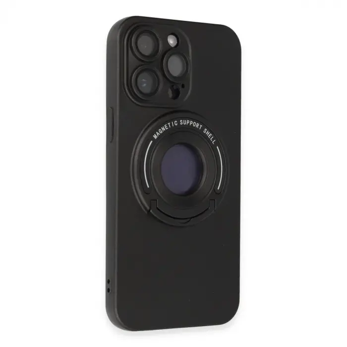 İphone 13 Pro Max Kılıf Lukka Magneticsafe Kapak - Siyah