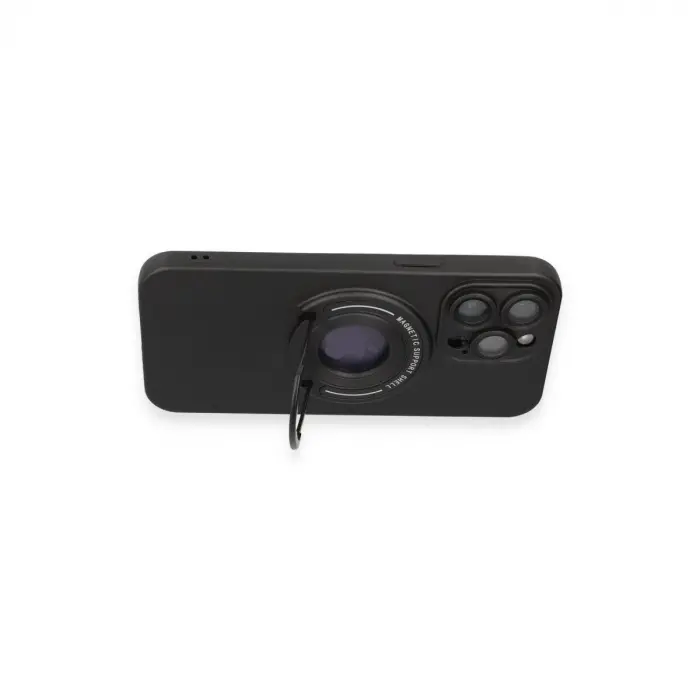 İphone 13 Pro Max Kılıf Lukka Magneticsafe Kapak - Siyah