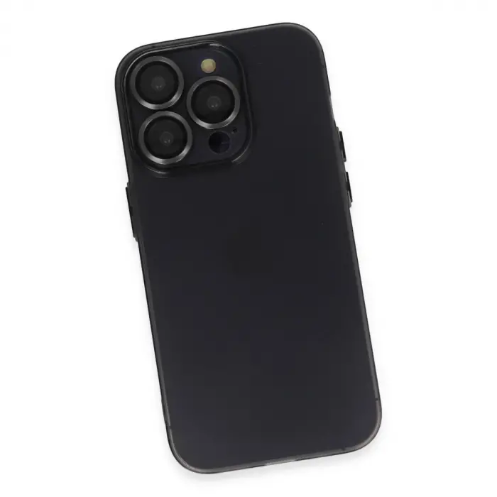İphone 13 Pro Max Kılıf Luko Lens  - Siyah