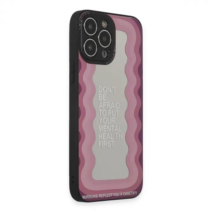 İphone 13 Pro Max Kılıf Mirror Desenli Kapak - Mirror - 11