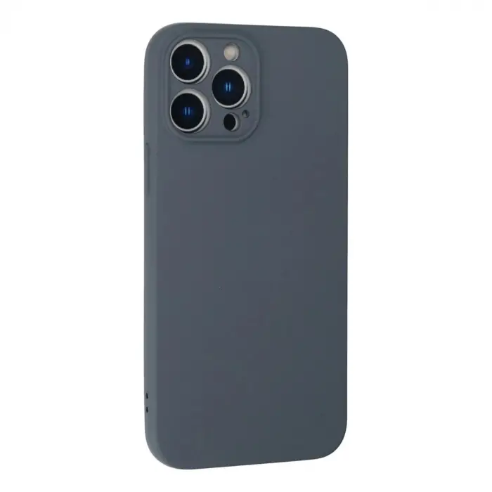 İphone 13 Pro Max Kılıf Nano İçi Kadife  - Gri