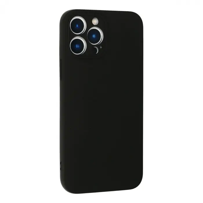 İphone 13 Pro Max Kılıf Nano İçi Kadife  - Siyah