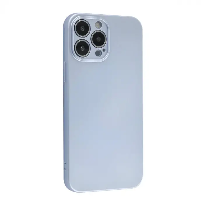 İphone 13 Pro Max Kılıf Nano İçi Kadife  - Sky Blue