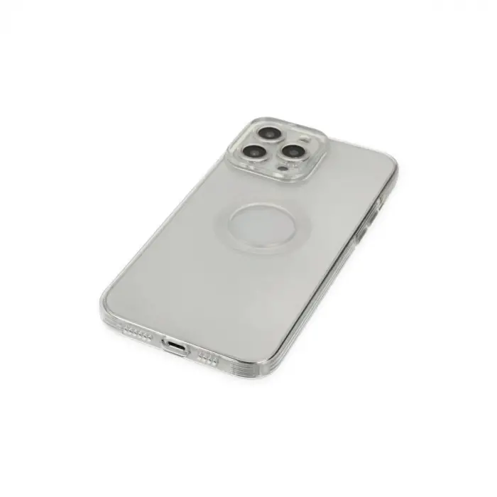 İphone 13 Pro Max Kılıf Santa Lens  - Şeffaf
