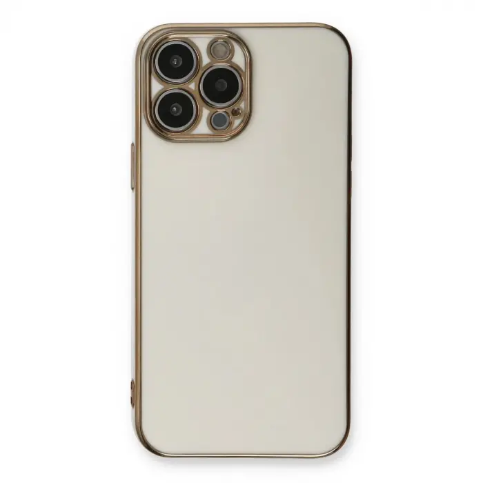 İphone 13 Pro Max Kılıf Volet  - Beyaz