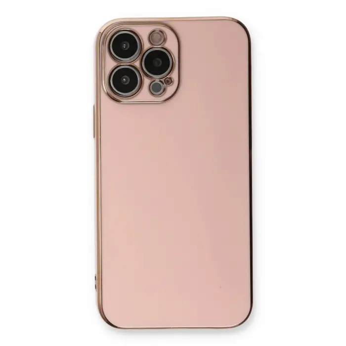 İphone 13 Pro Max Kılıf Volet  - Pembe