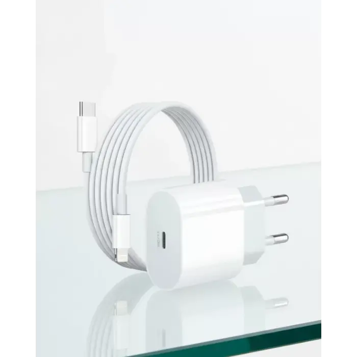 iPhone 14 13 12 11 Pro Pro Max 20W PD Lightning Hızlı Şarj Cihazı