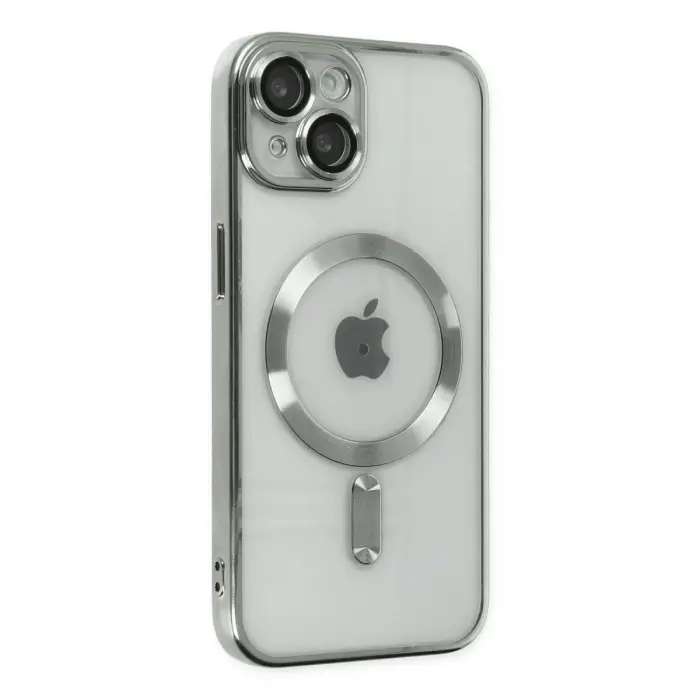 İphone 14 Kılıf Kross Magneticsafe Kapak - Gümüş