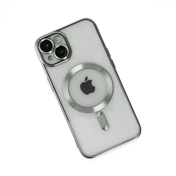 İphone 14 Kılıf Kross Magneticsafe Kapak - Gümüş
