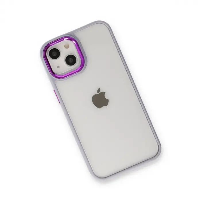 İphone 14 Plus Kılıf Dora Kapak - Lila