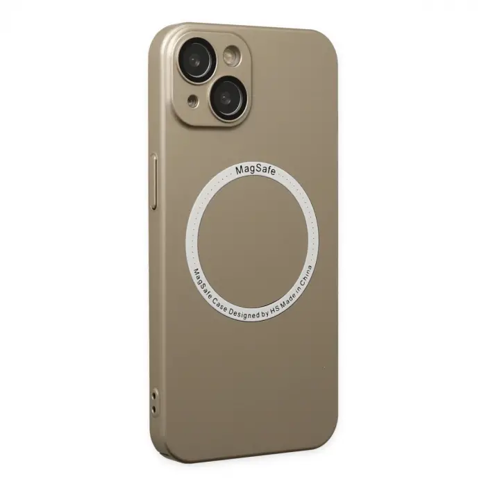İphone 14 Plus Kılıf Jack Magneticsafe Lens  - Gold