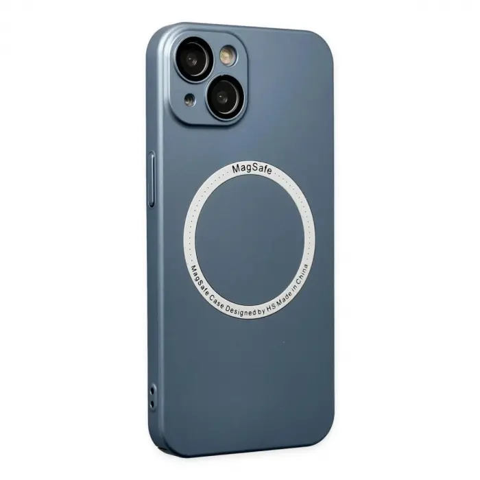 İphone 14 Plus Kılıf Jack Magneticsafe Lens  - Sierra Blue