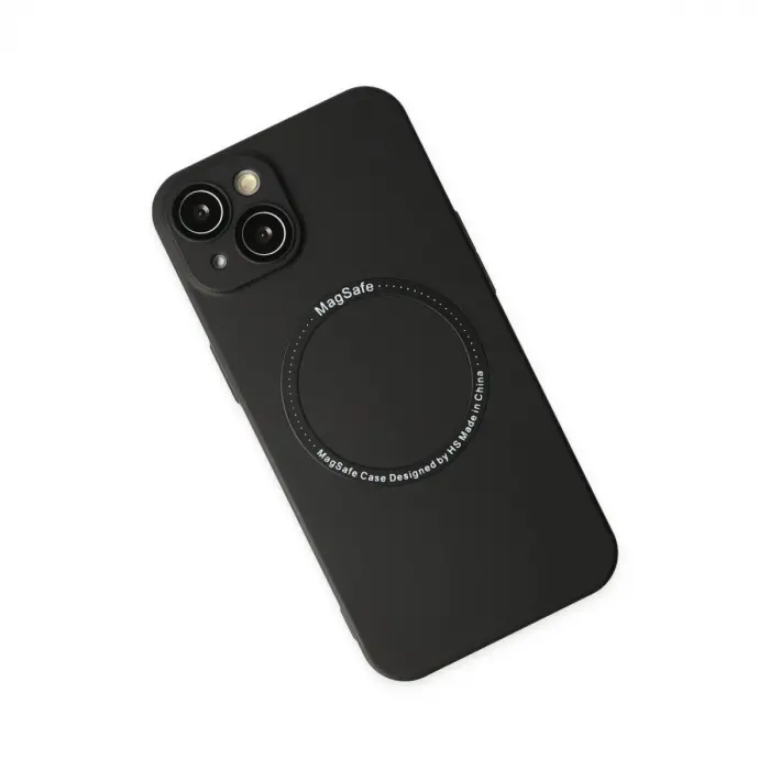 İphone 14 Plus Kılıf Jack Magneticsafe Lens  - Siyah