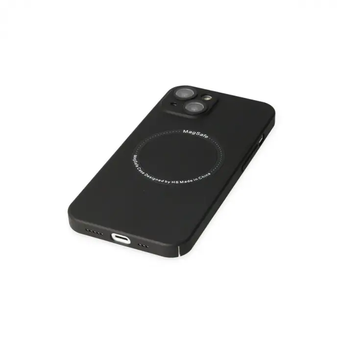 İphone 14 Plus Kılıf Jack Magneticsafe Lens  - Siyah