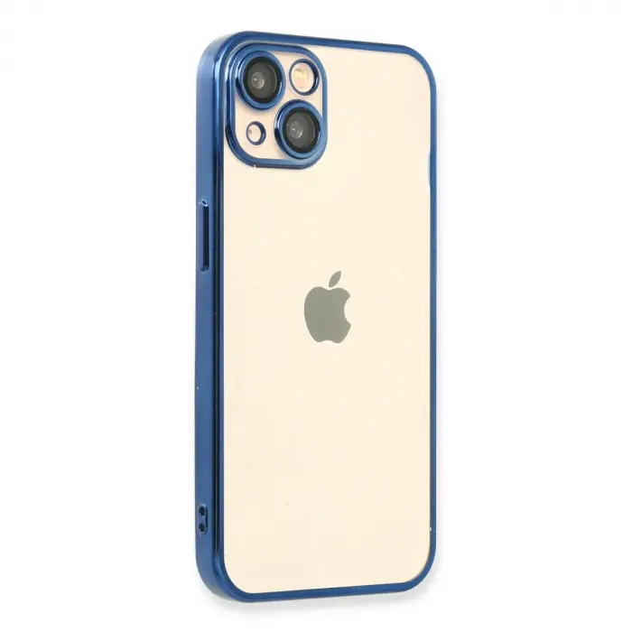 İphone 14 Plus Kılıf  Lensli  - Açık Mi