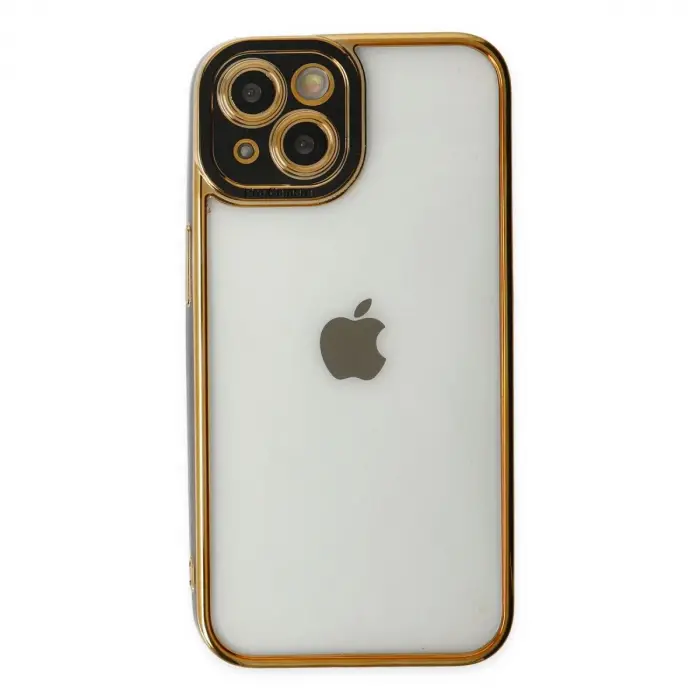 İphone 14 Plus Kılıf Liva Lens  - Siyah