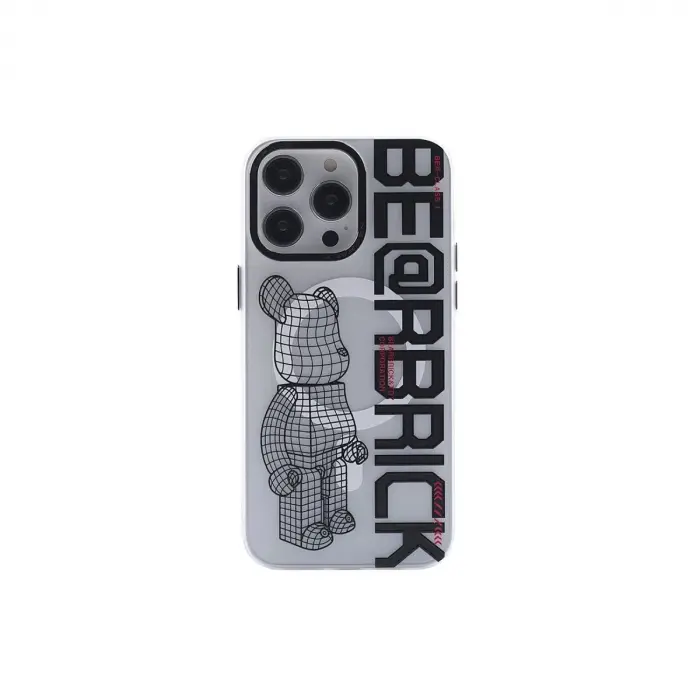 İphone 14 Pro Kılıf Apollo Magneticsafe Desenli Kapak - Apollo Şeffaf - 1
