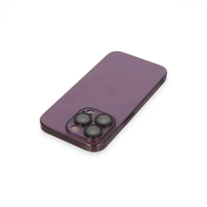 İphone 14 Pro Kılıf Armada Lensli Kapak - Derin Mor