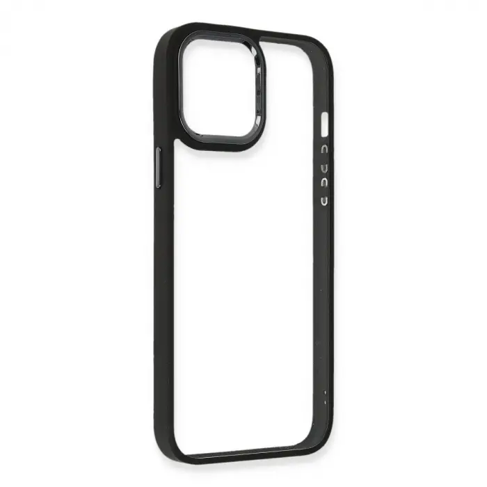 İphone 14 Pro Kılıf Dora Kapak - Siyah