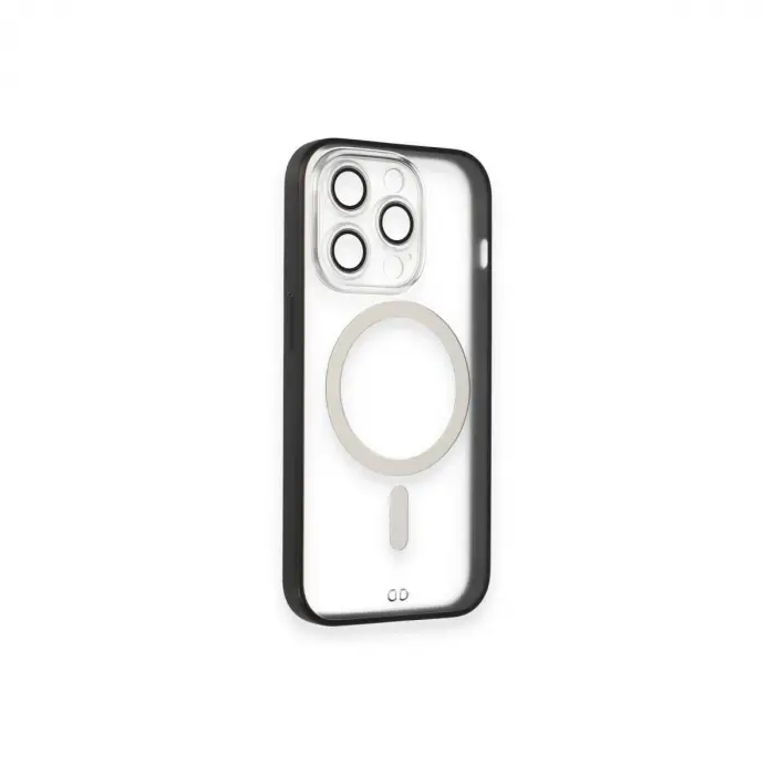 İphone 14 Pro Kılıf Grand Magneticsafe Kapak - Siyah