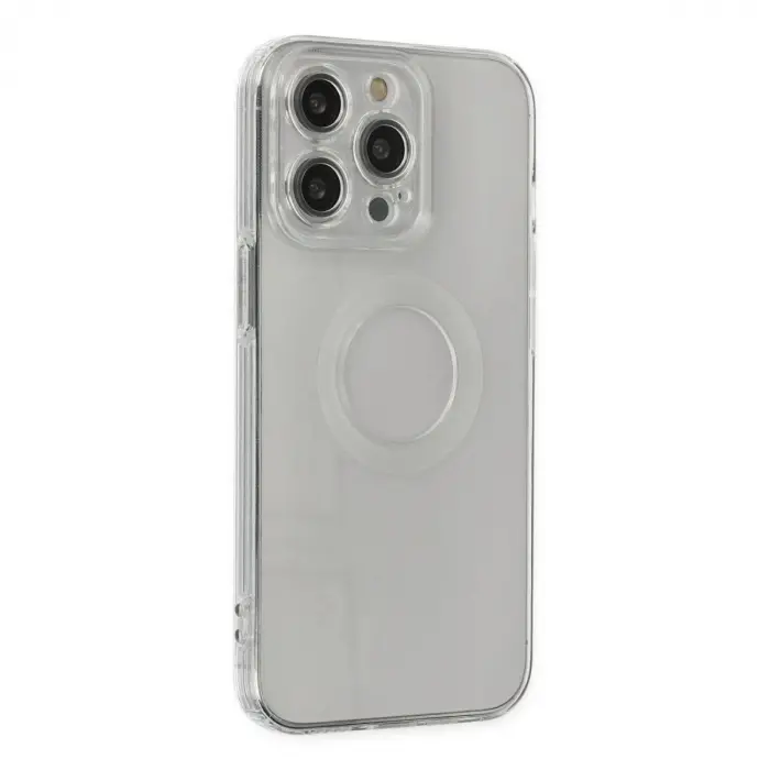 İphone 14 Pro Kılıf Santa Lens  - Şeffaf