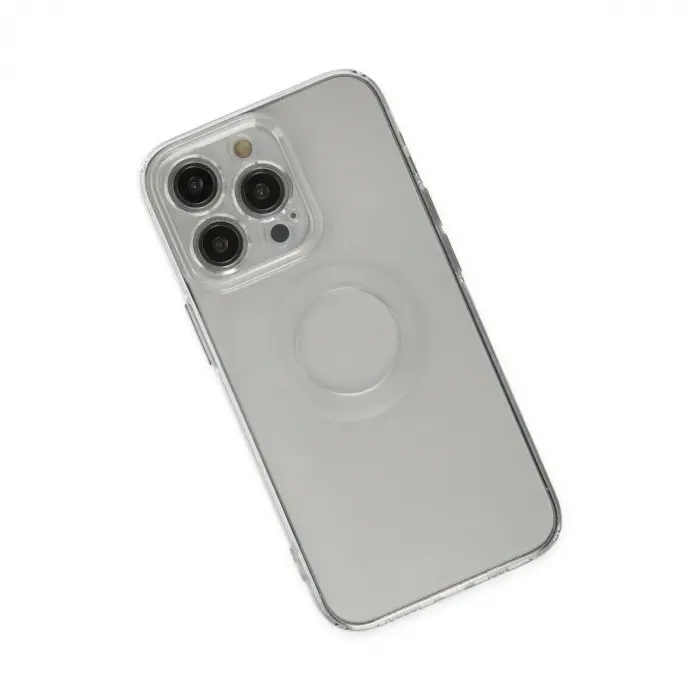 İphone 14 Pro Kılıf Santa Lens  - Şeffaf