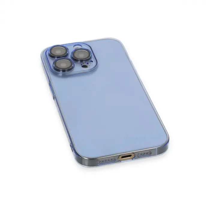 İphone 14 Pro Max Kılıf Armada Lensli Kapak - Sierra Blue
