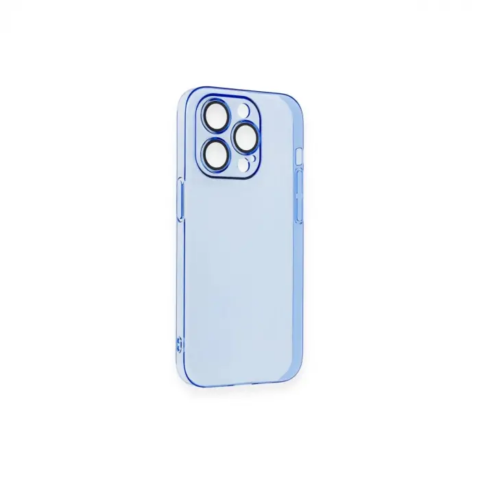 İphone 14 Pro Max Kılıf Armada Lensli Kapak - Sierra Blue
