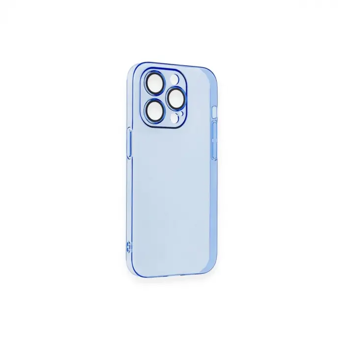 İphone 14 Pro Max Kılıf Armada Lensli Kapak - Sierra Blue