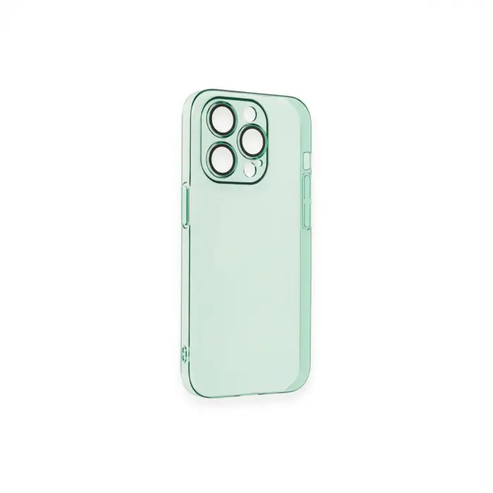 İphone 14 Pro Max Kılıf Armada Lensli Kapak - Yeşil