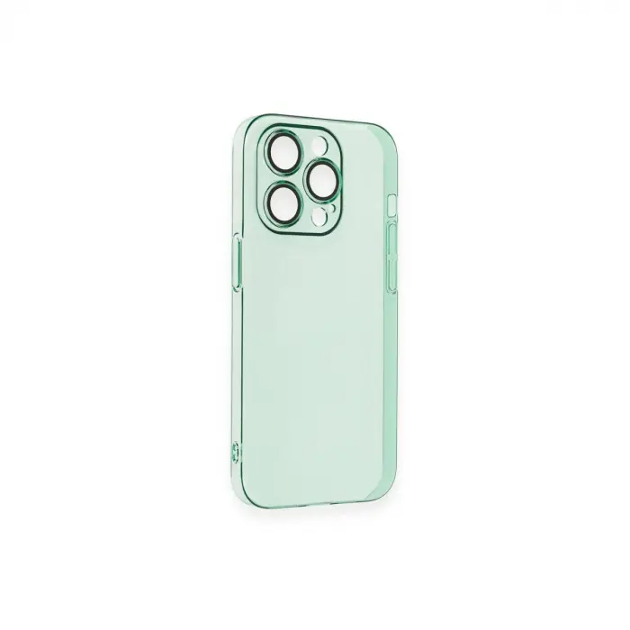 İphone 14 Pro Max Kılıf Armada Lensli Kapak - Yeşil