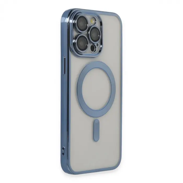 İphone 14 Pro Max Kılıf Kross Magneticsafe Kapak - Sierra Blue