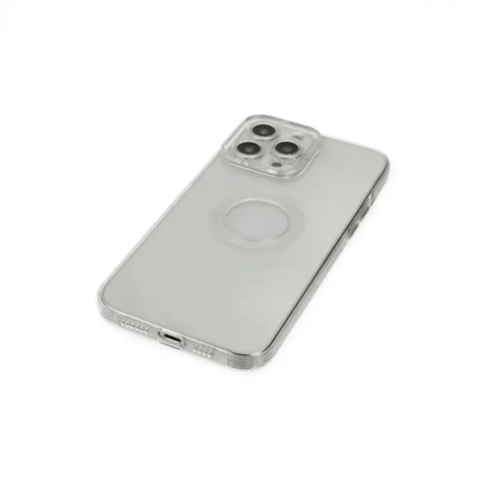 İphone 14 Pro Max Kılıf Santa Lens  - Şeffaf
