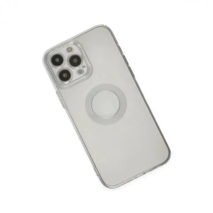 İphone 14 Pro Max Kılıf Santa Lens  - Şeffaf