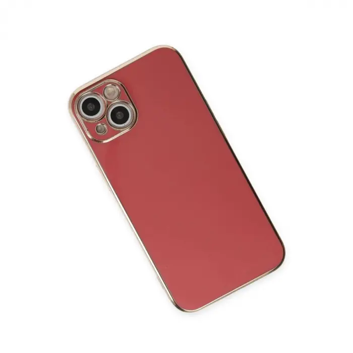 İphone 15 Kılıf Volet  - Kırmızı