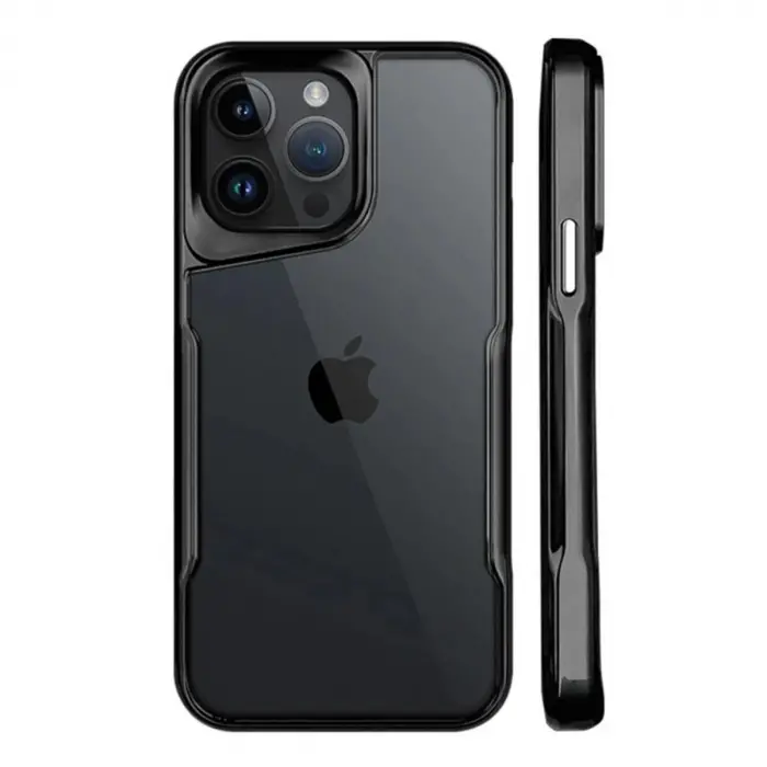 İphone 15 Pro Kılıf Boyi  Kapak - Siyah