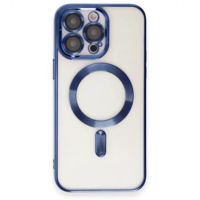 İphone 15 Pro Kılıf Kross Magneticsafe Kapak - Lacivert