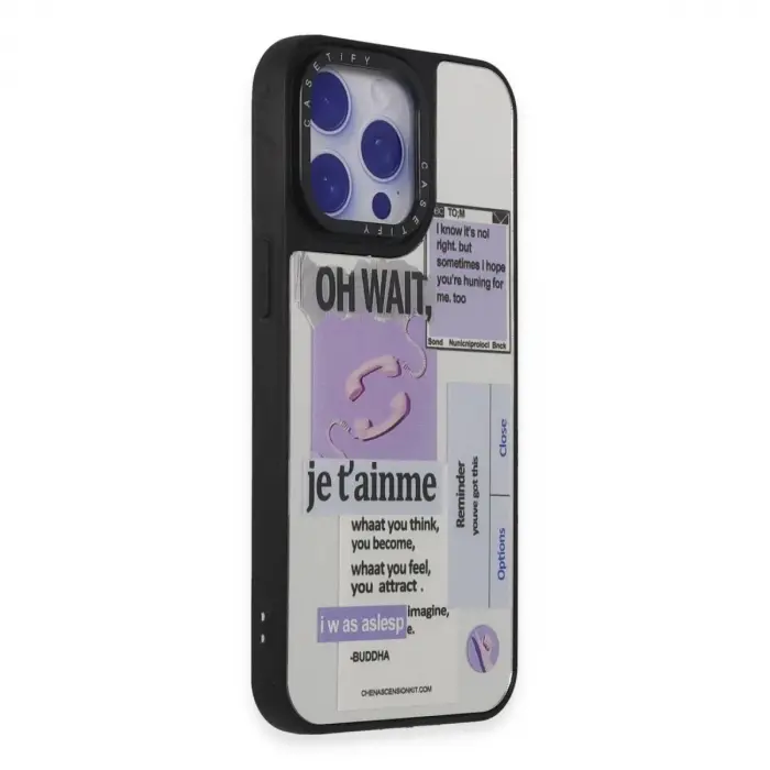 İphone 15 Pro Kılıf Mirror Desenli Kapak - Mirror - 4