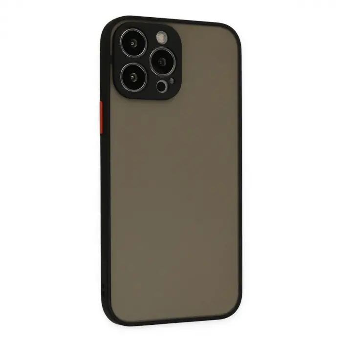 İphone 15 Pro Kılıf Montreal  Kapak - Siyah